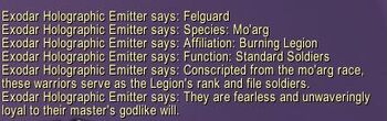 Felguard description