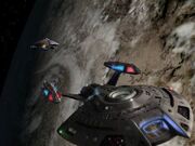 Voyager feuert auf Equinox