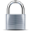 Padlock-silver-medium