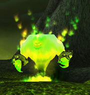 Enraged fire spirit