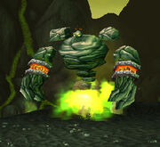 Enraged earth spirit