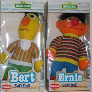 Playskool1985BertErnieSoft10in