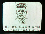 John F Kennedy auf Computer