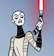 Asajj Ventress Cartoon