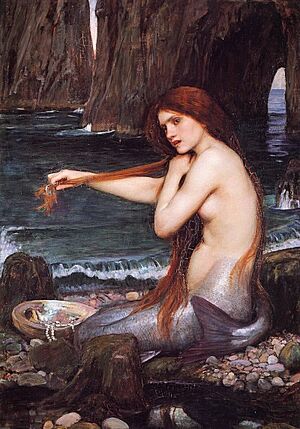 Waterhouse a mermaid