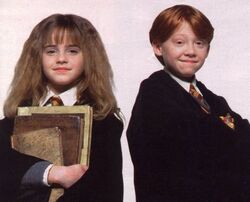 Hermione and ron