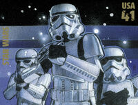 Stormtrooper stamp