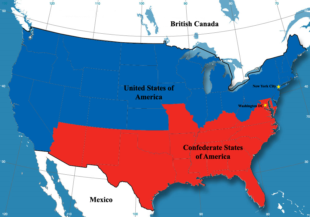 Alternate History Alternate History Confederate States Of America