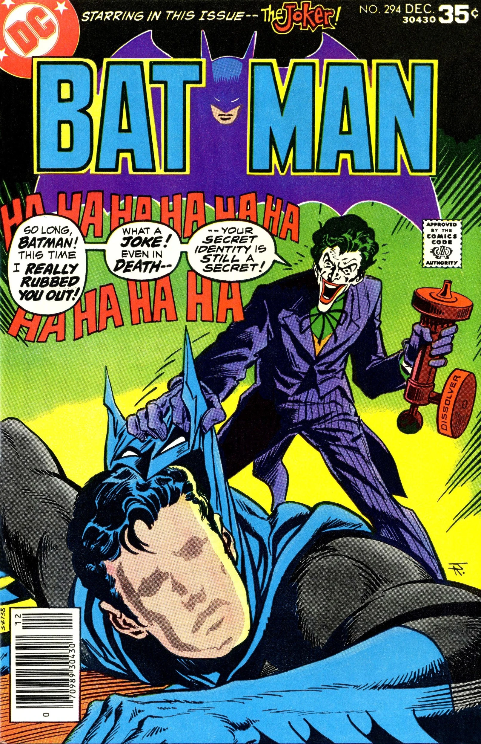 BATMAN cenisio N.30 LA TESTIMONIANZA DEL JOKER freccia verde superman