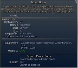 Primal Boon