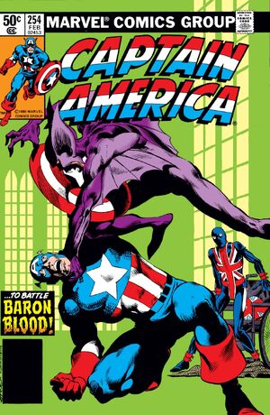Captain America Vol 1 254 height=237