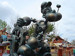 Popeye Statue