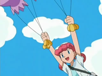 EP497 Marnie volando con Drifloon