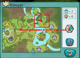 Bacon Map Location