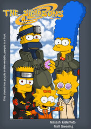 The Simpsons go narutard by Fadeo