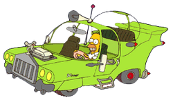 The Homer, a car designed by Homer Simpson