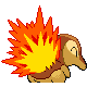 Cyndaquil espalda G4 variocolor