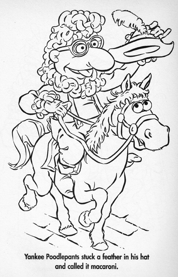 yankee doodle coloring pages - photo #17