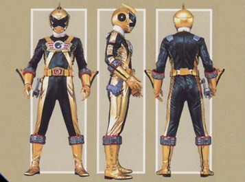 power rangers rpm gold and silver ranger
