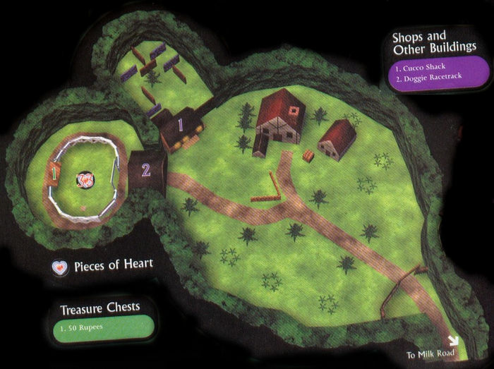 Romani Ranch Map