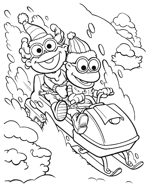 snuffy coloring pages - photo #12