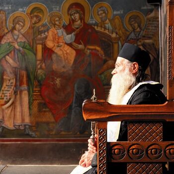 Romanian hieromonk