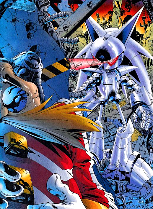 Mecha Sonic (disambiguation) - Mobius Encyclopaedia - Sonic the