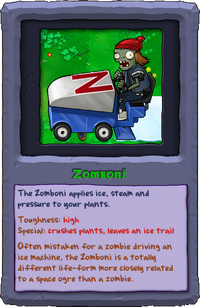 Almanac Card Zomboni