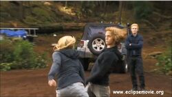 Rosalie and Jasper fighting