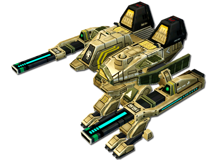 Titan Mk. III with dual laser cannons. 