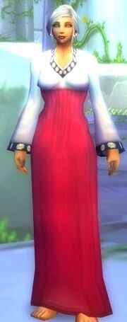 White Traditional Hanbok