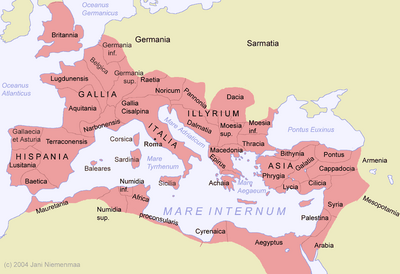 Roman Empire Map