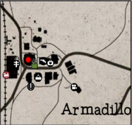 Map Of Armadillo
