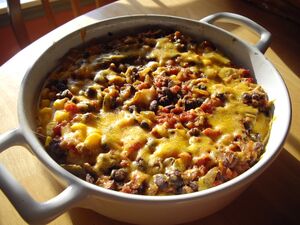 Black bean pie