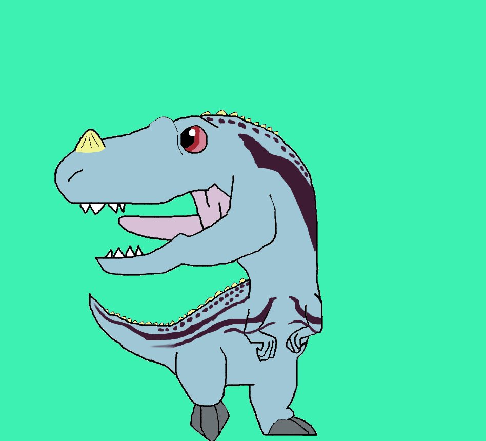 Image - Ceratosaurus chibi.jpg - Dinosaur King.