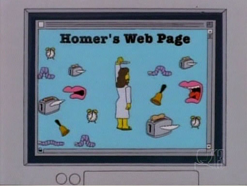 Homer's Web Page - Simpsons Wiki