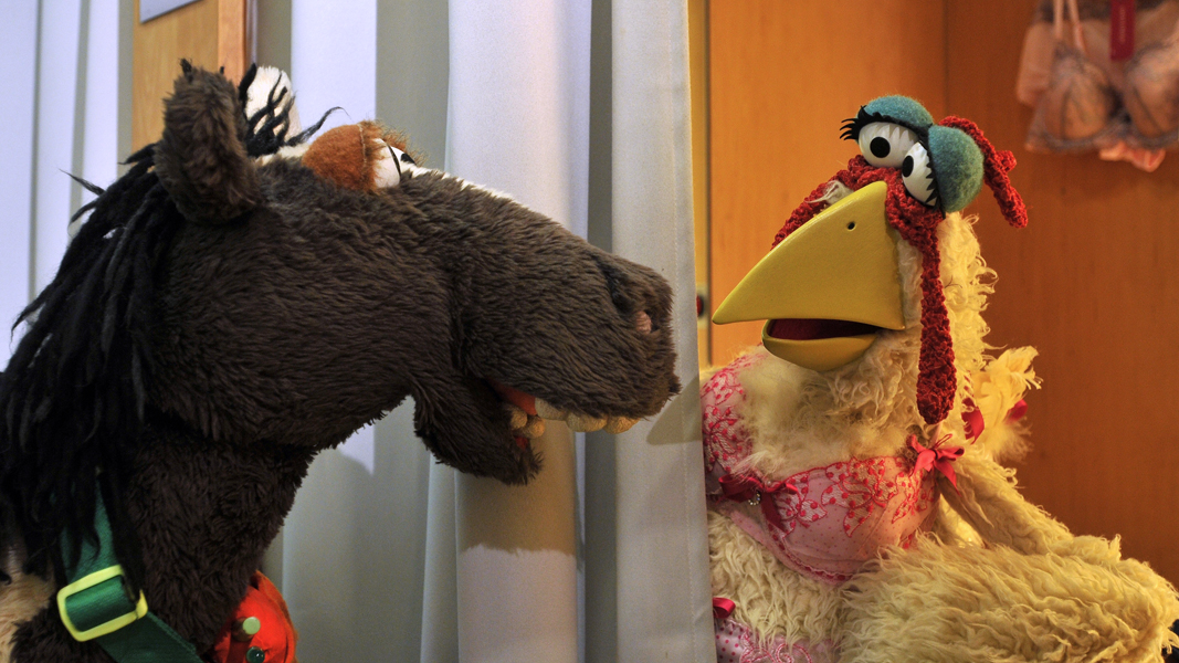 muppet chicken puppet