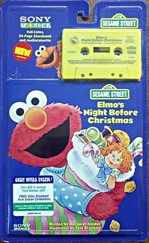 ElmosNightBeforeXmasBookTape