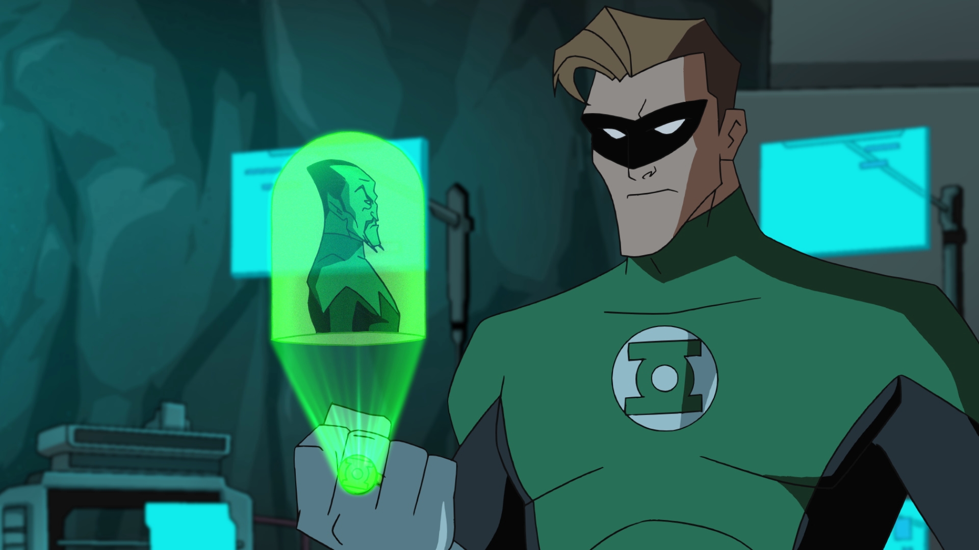 green chrome batman