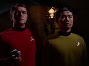 Scott und Sulu willenlos