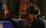 Punition de Harry Potter avec Gilderoy Lockhart