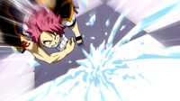 Gray attacks Natsu