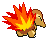 Cyndaquil espalda G5 variocolor