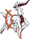 Arceus tipo fuego (dream world)