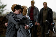 DH1 The trio embrace