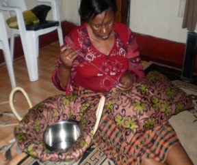 Solar Cooking Project Zambia hay baskets