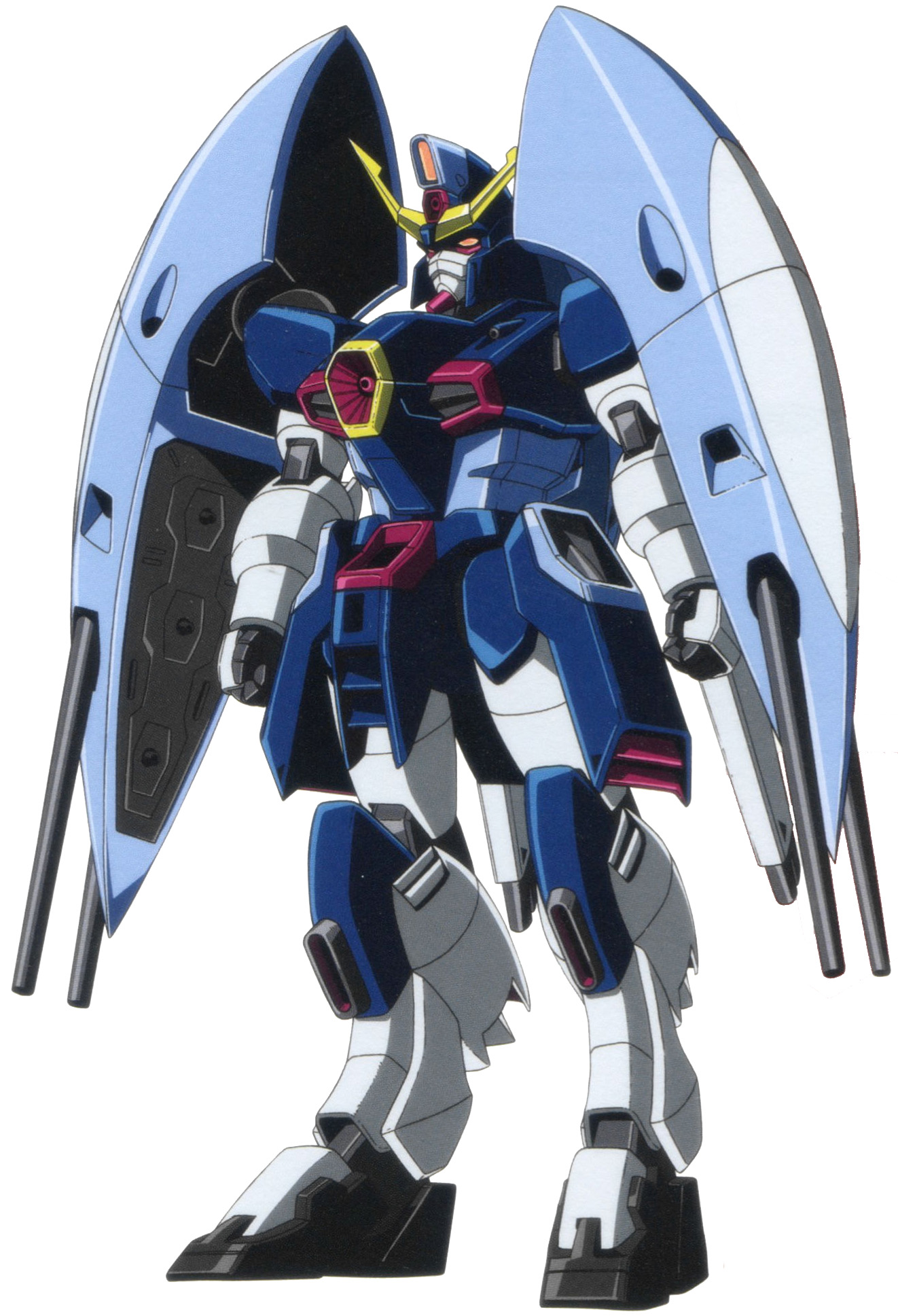 The ZGMF-X31S Abyss Gundam is a prototype transformable amphibious