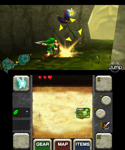 the ñegend of zelda ocarina of time 3ds rom