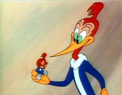 woody woodpecker born to peck