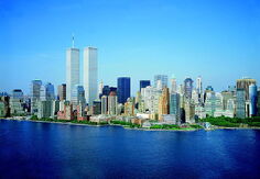 800px-LOC Lower Manhattan New York City World Trade Center August 2001